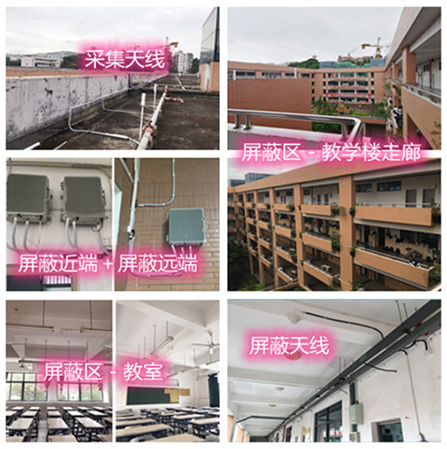  排浦镇某中学考场屏蔽案例（数字信令级）